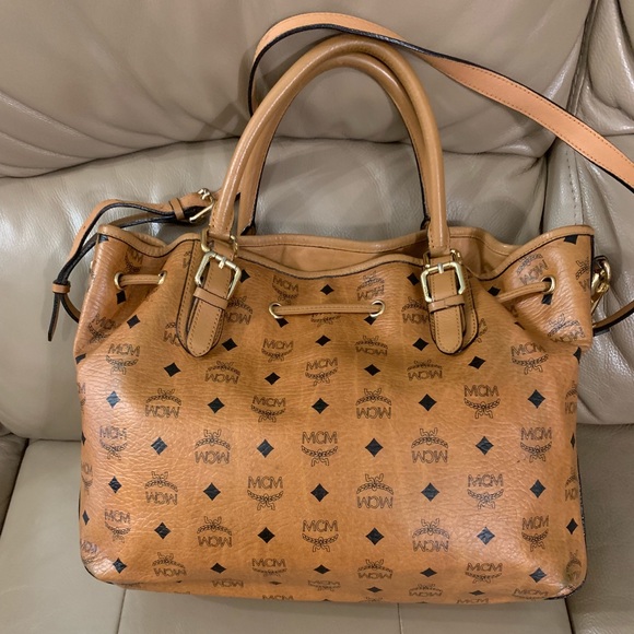 Vintage MCM visettos drawstring bag SOLD - Picture 2 of 8